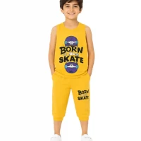 born-yellow-boys-tank-top-shorts-front-babykhas